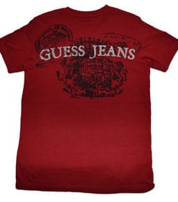 GUESS T-Shirt Red Print