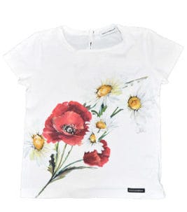 DOLCE & GABBANA T-Shirt Summer Flower